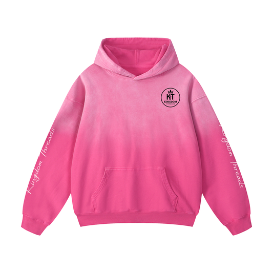 Kingdom Threads Hoodie with logo and sleeve text