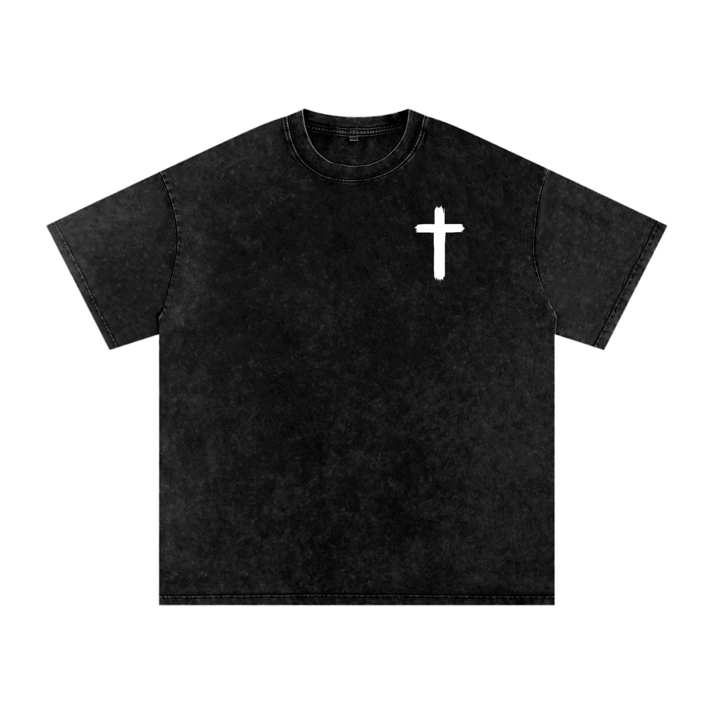 Kingdom Threads Cross Shirt with Cross Graphic on back