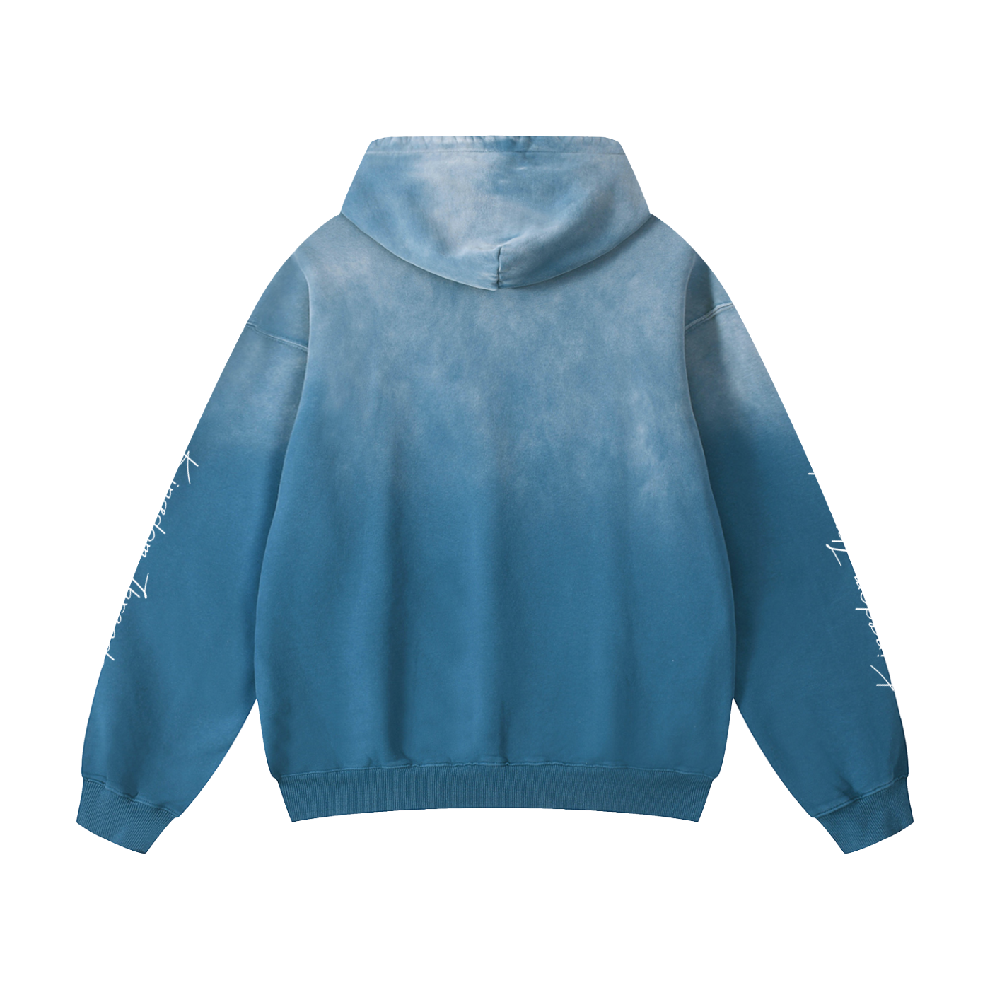 Kingdom Threads Hoodie with logo and sleeve text