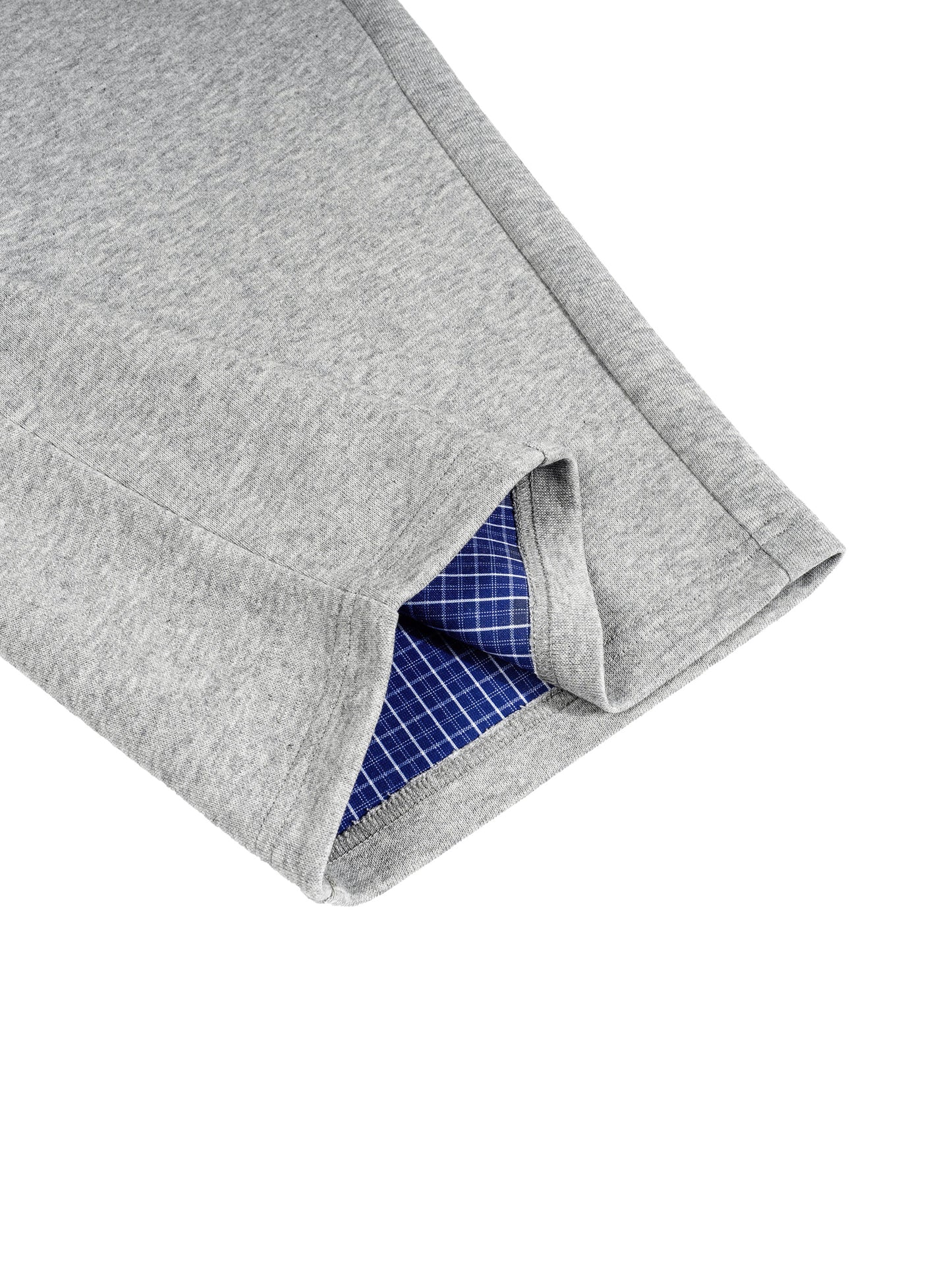 Wear Your Life Plaid Waistband Barrel Sweatpants
